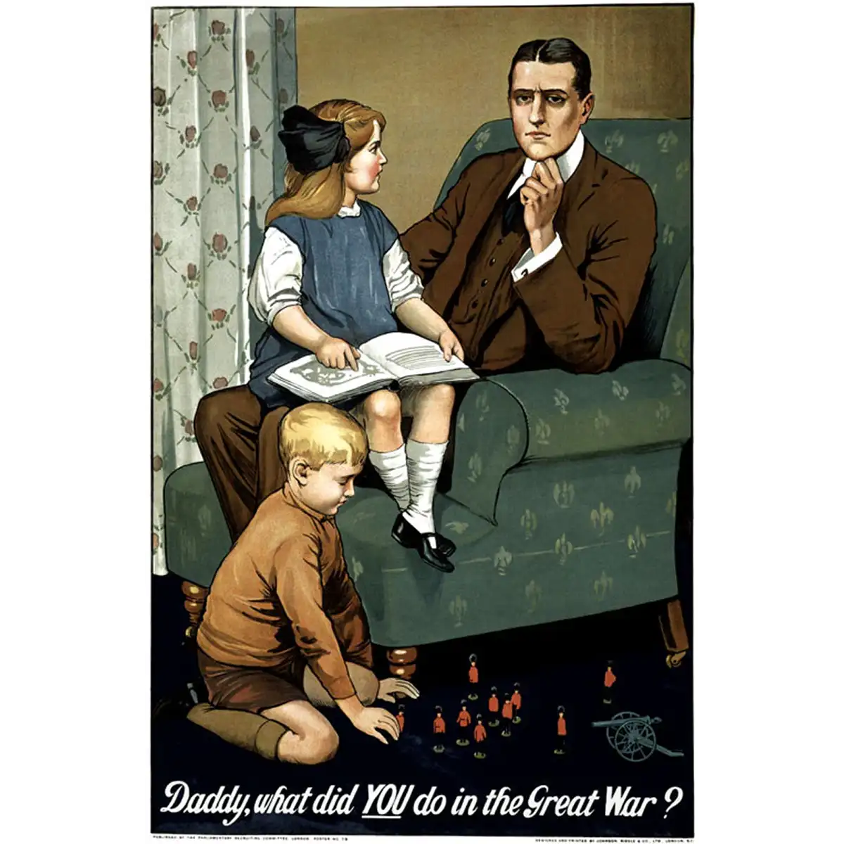 Daddy, What Did YOU Do In The Great War? old poster